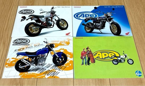 Honda ape catalog - ape, 4-book